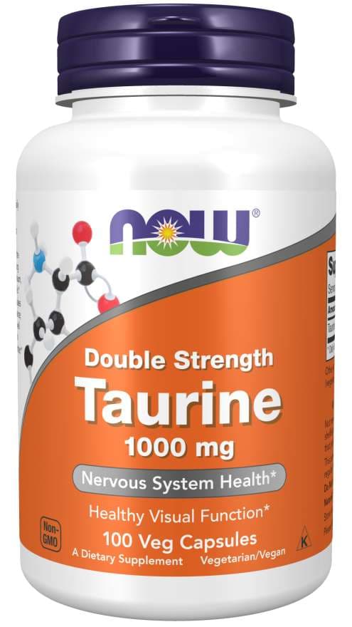 Taurin Double Strength 1000 mg - NOW Foods