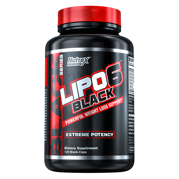 Lipo 6 Black 120 kaps - Nutrex