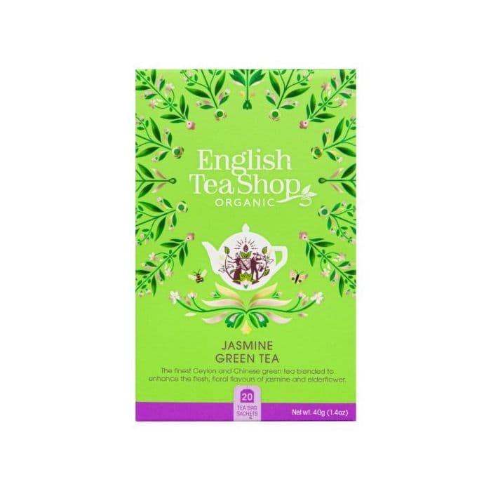 BIO Zeleni čaj s osnovom jasmina i cvijeća - English Tea Shop