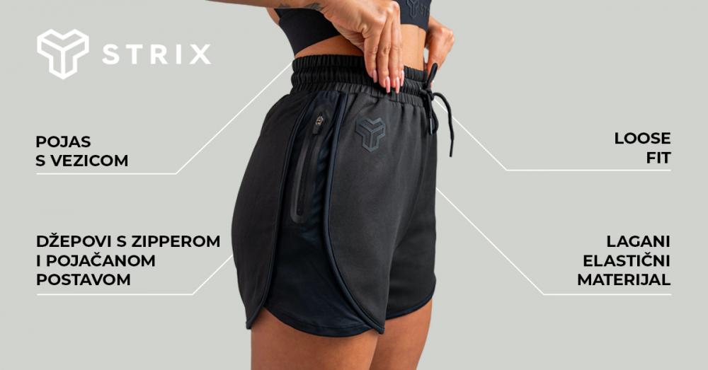 Women‘s Essential Shorts Black - STRIX