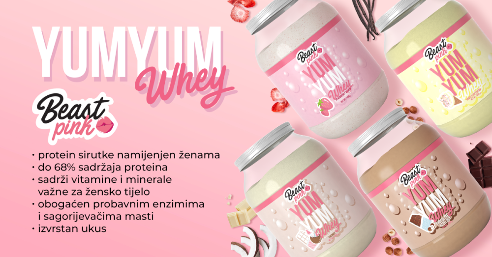 Yum Yum Whey - BeastPink