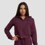 Ženska dukserica TRN Zip-Up Eggplant – GymBeam