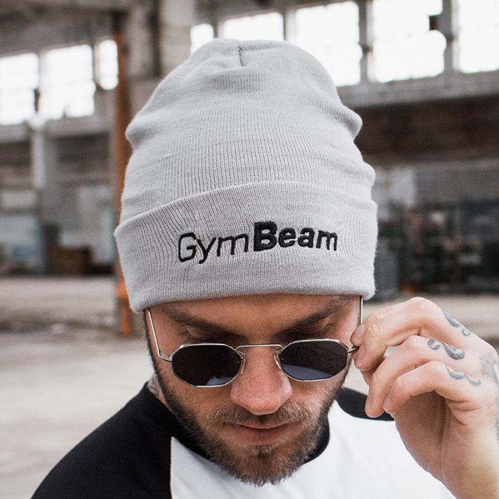 Zimska kapa Beanie Grey - GymBeam