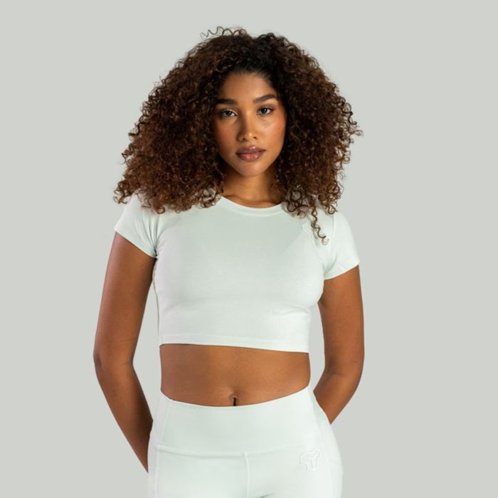 Ženski CropTop Essential Moon Grey - STRIX