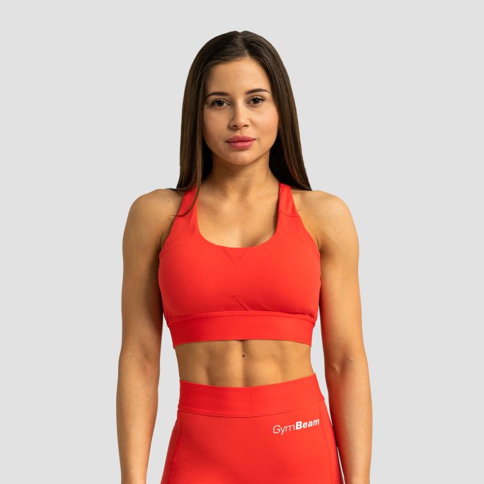 Sportski grudnjak Limitless Hot Red - GymBeam