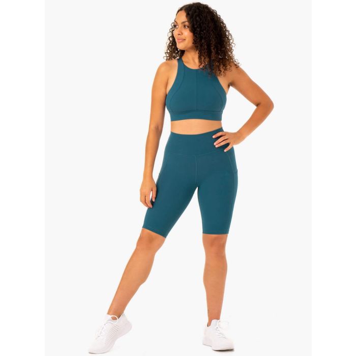 Sportski grudnjak Reset High Impact Teal - Ryderwear