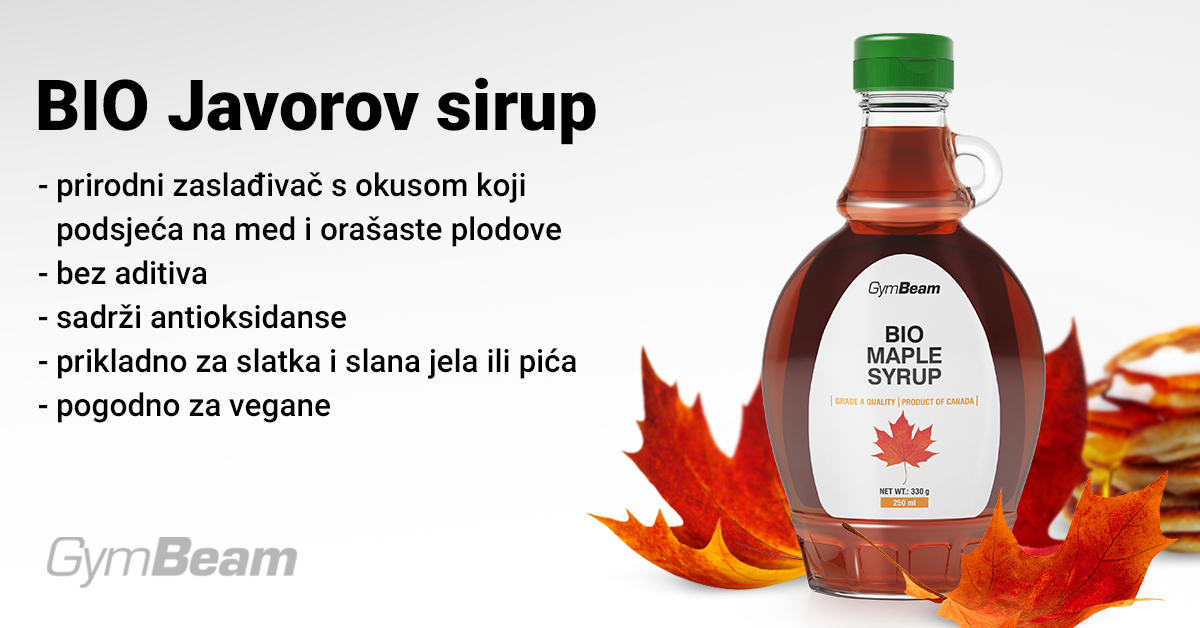 BIO Javorov sirup - GymBeam