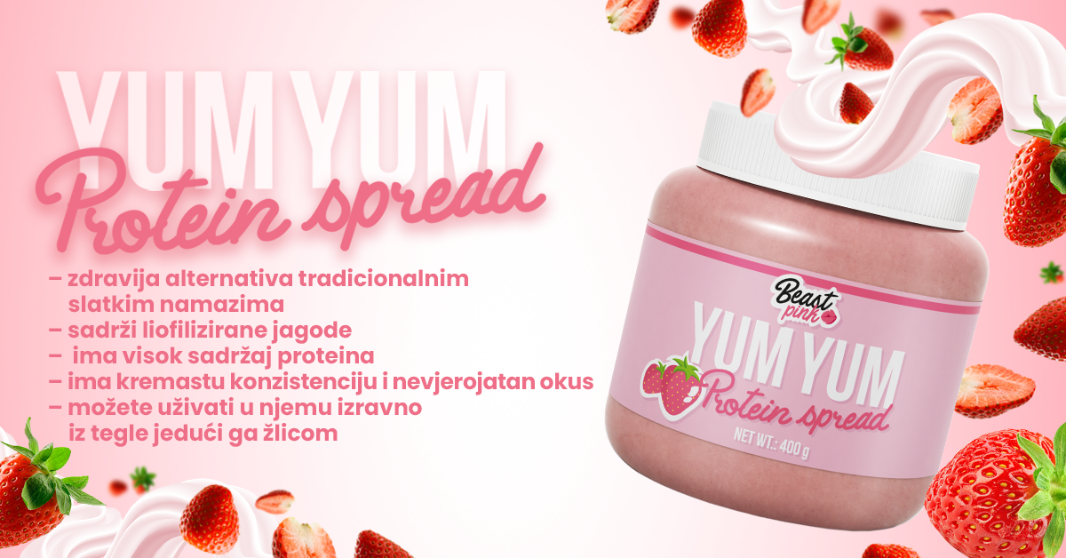 Yum Yum Proteinski Namaz - BeastPink